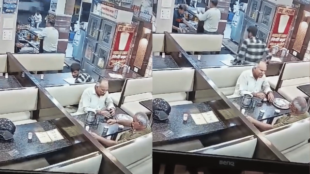 caught-on-cctv-man-steals-phone-at-restaurant-in-broad-daylight-unaware-owner-continues-to-chit-chat-viral-video